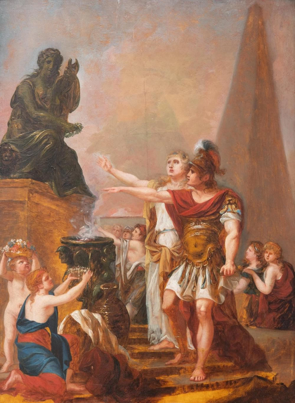 Romano, Offerta agli Dei - attribuito